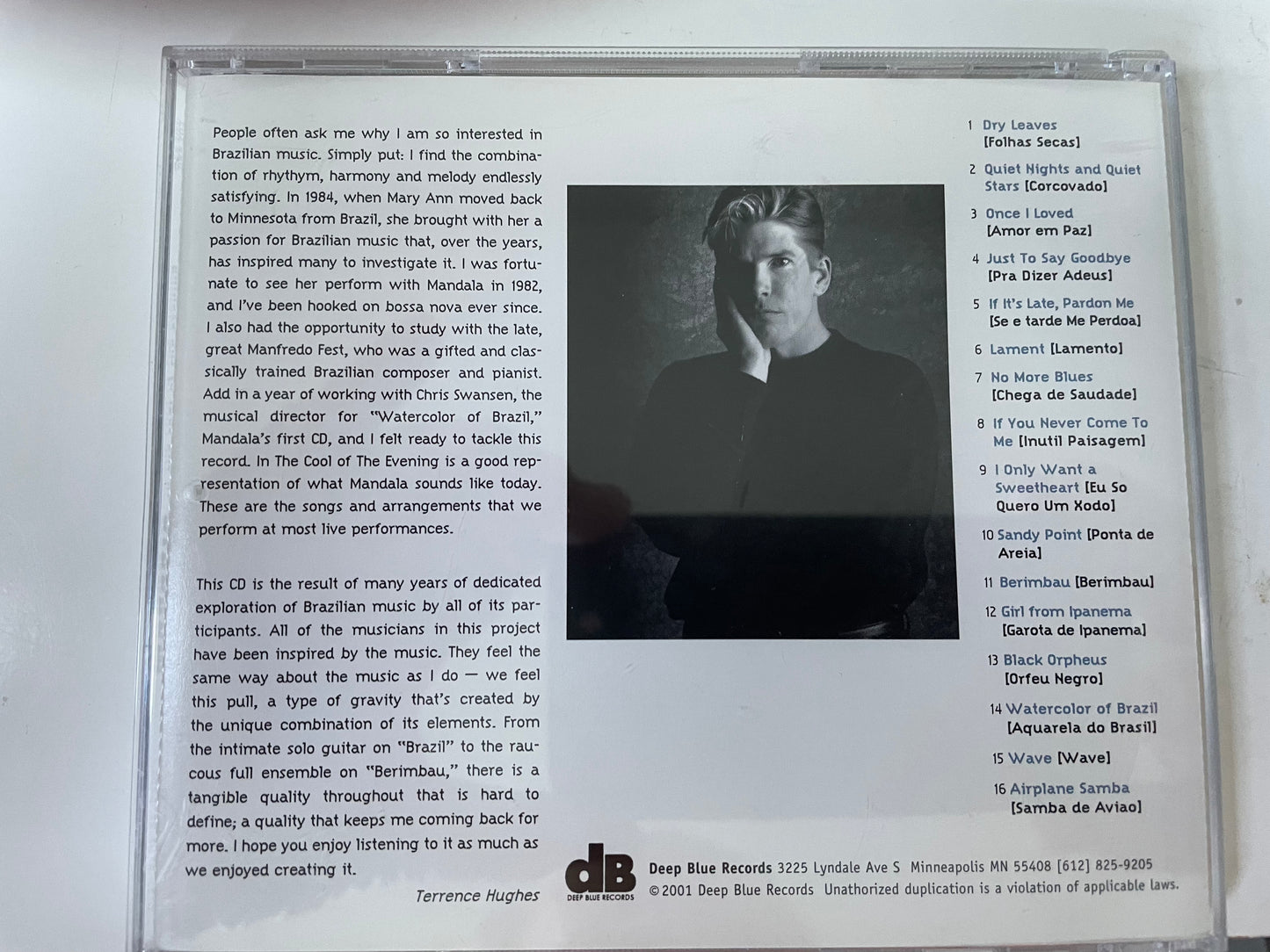 MANDALA-IN THE COOL OF THE EVENING-$11.99 +SHIPPING $5.00