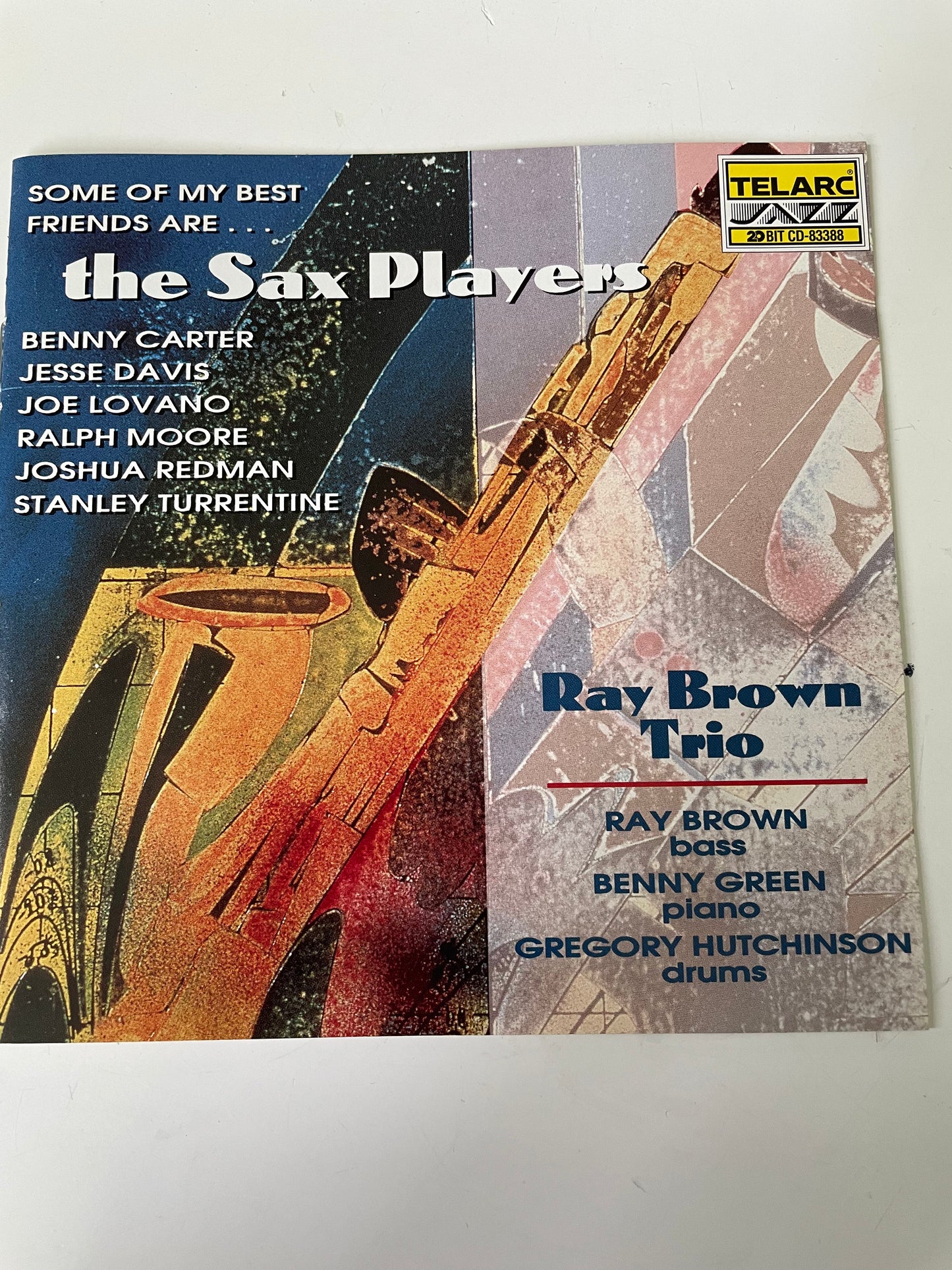 THE RAY BROWN TRIO "THE SAX PLAYERS"-$7.99 + SHIPPING $5.00