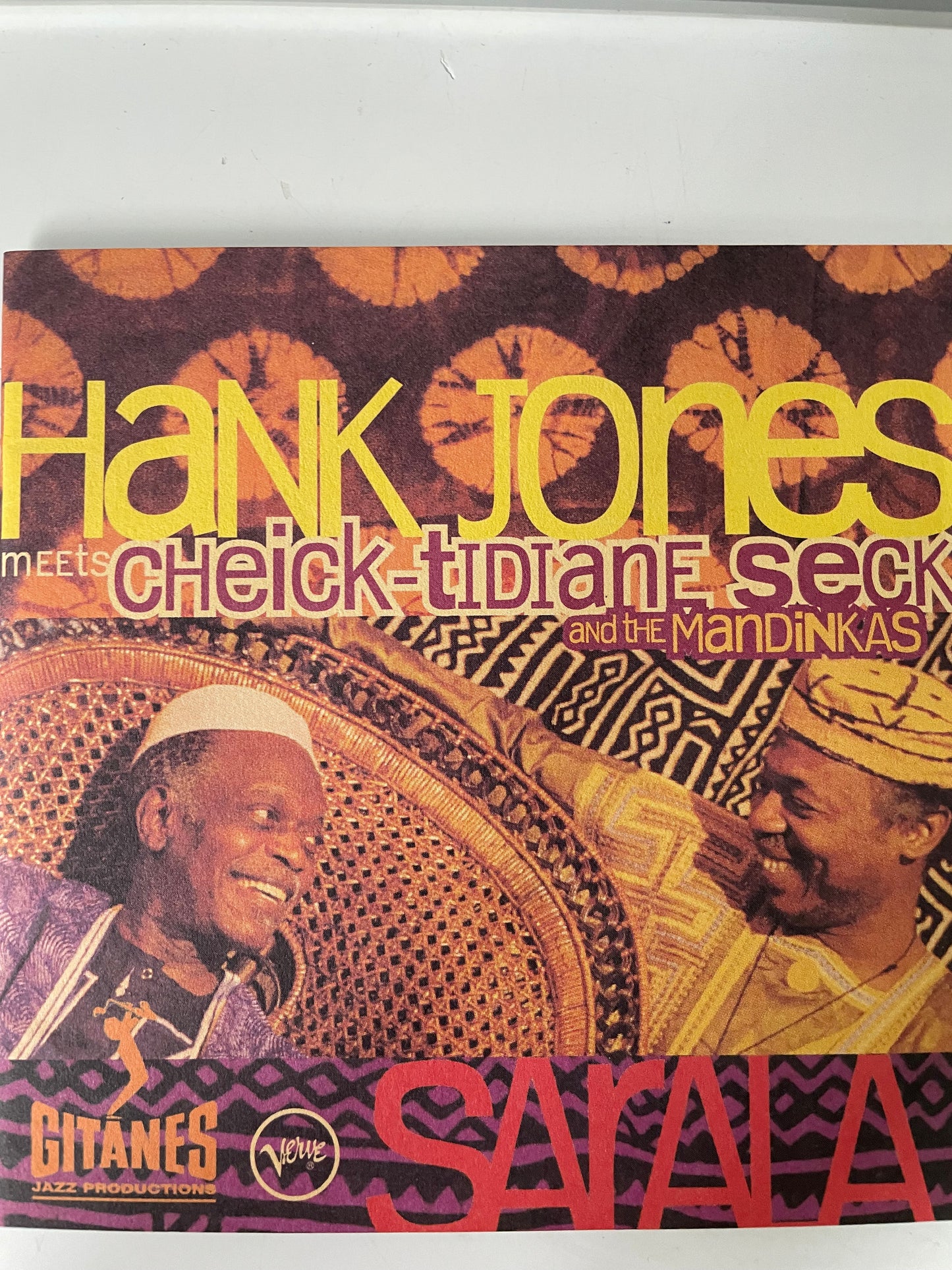 HANK JONES "CHECK-TIDIANE SECK"-$7.99+SHIPPING $5.00