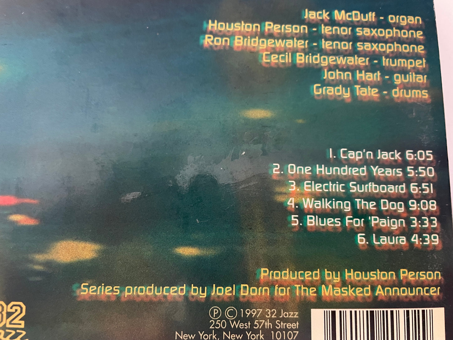 JACK MCDUFF "THE RE-ENTRY"-$10.99+ SHIPPING $5.00