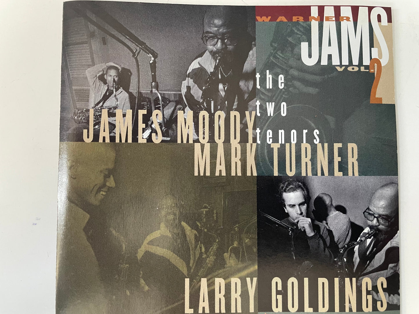 JAMES MOODY/MARK TURNER "THE TWO TENORS"-$24.99 +SHIPPING $5.00