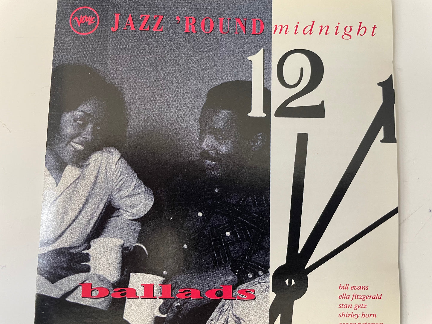 BILL EVANS /ELLA FITZGERALD "JAZZ 'ROUND MIDNIGHT"-$7.99 +SHIPPING $5.00