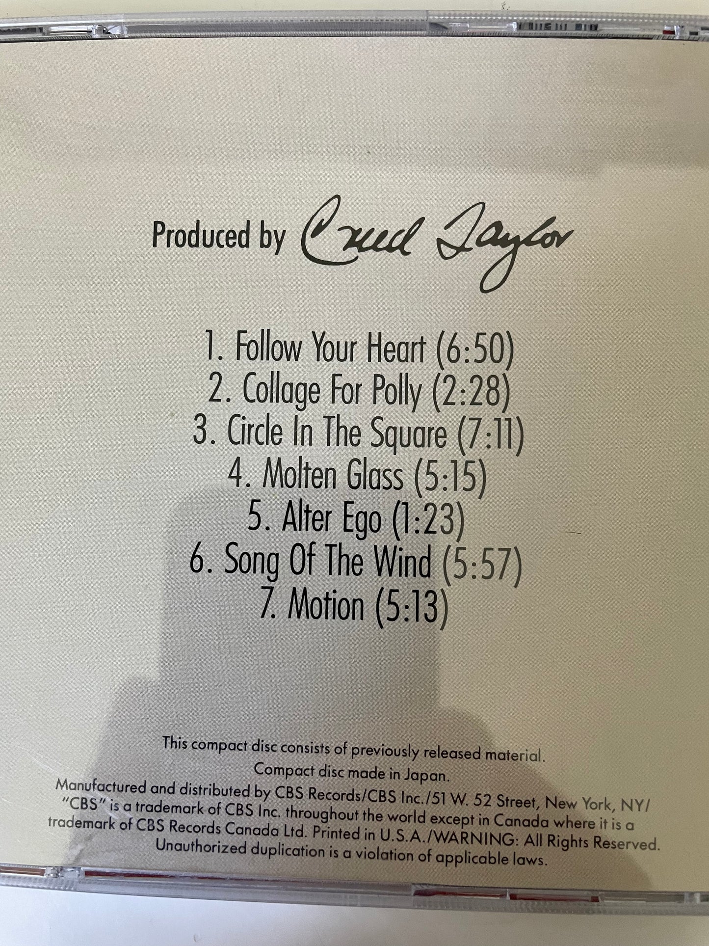 JOE Farrel-THE JOE FARRELL QUARTET-$12.99 +SHIPPING $5.00l