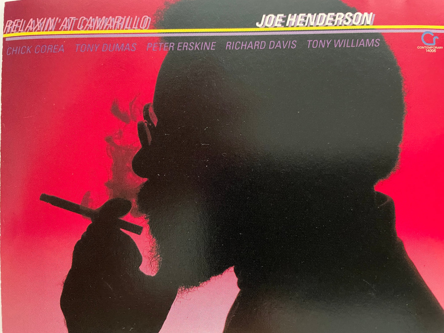 JOE HENDERSON "RELAXIN' AT CAMARILLO"-$4.99 +SHIPPING $3.99