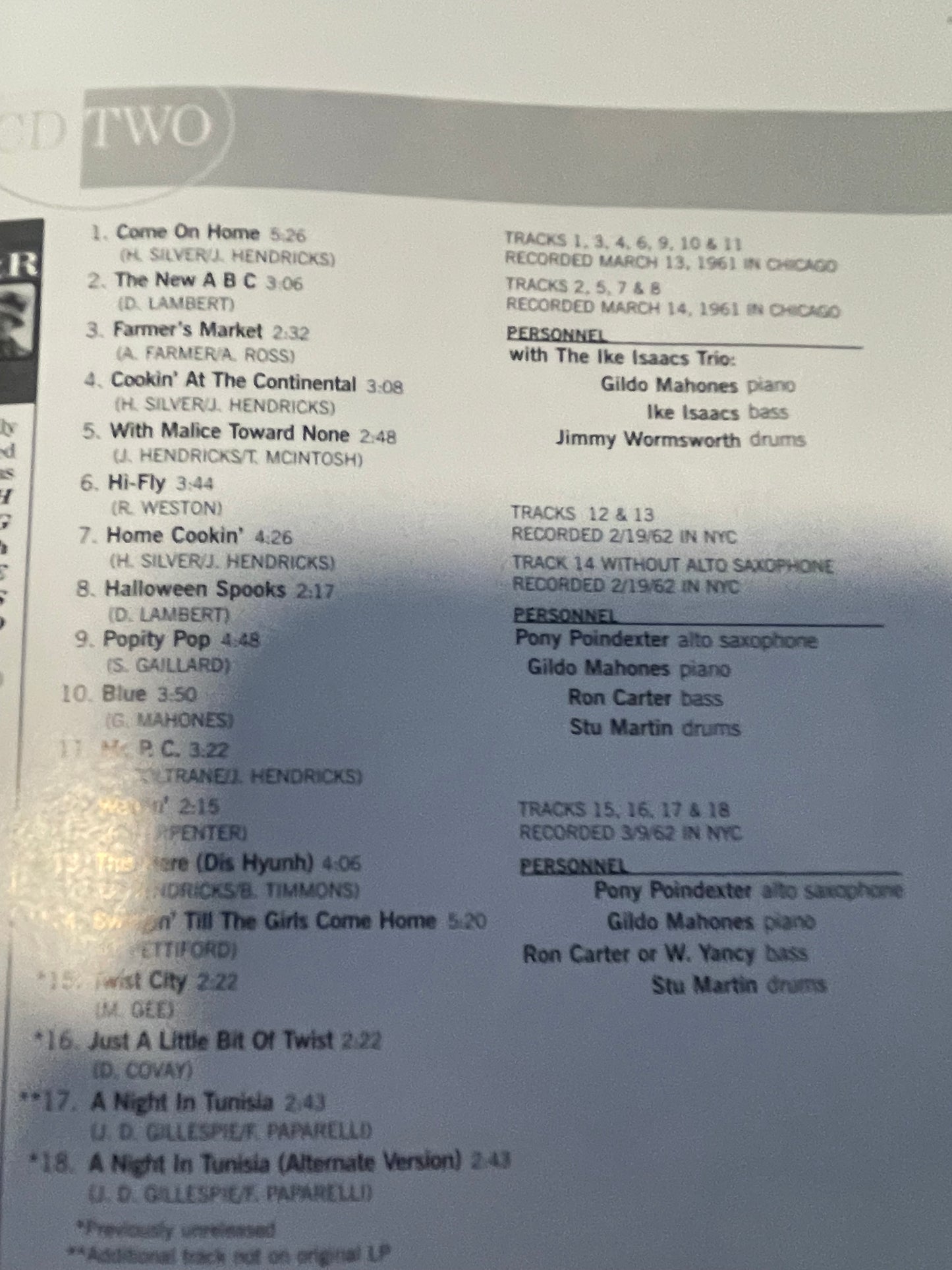 LAMBERT, HENDRICKS & ROSS "THE HOTTEST GROUP IN JAZZ"-$6.99 +SHIPPING $5.00