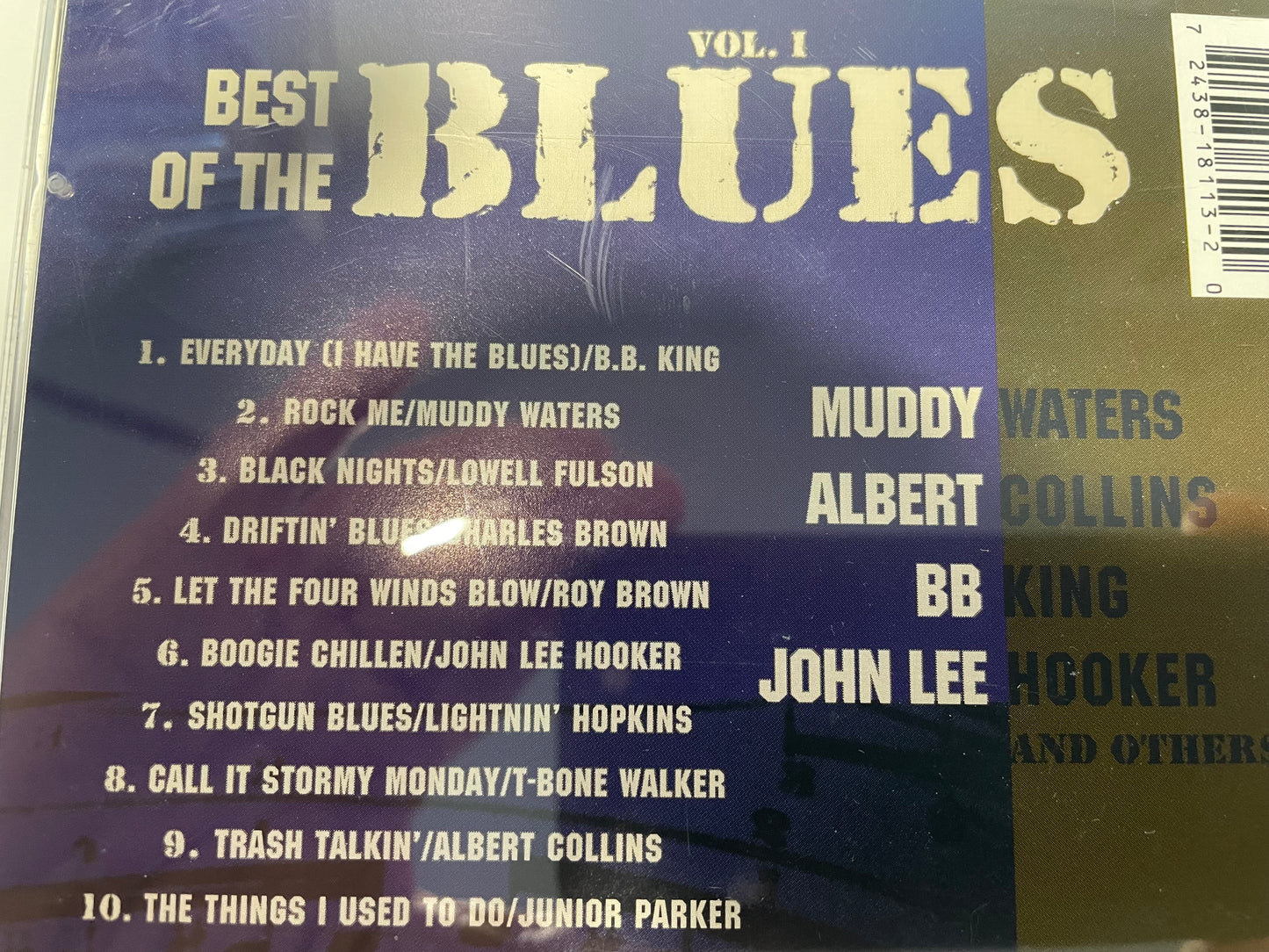 "BEST OF THE BLUES"-$6.99 +SHIPPING $5.00