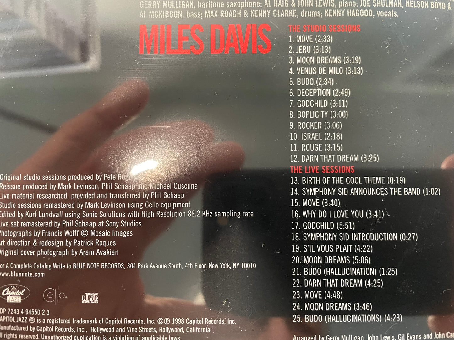 MILES DAVIS "THE COMPLETE BIRTH OF THE COOL"-$6.99 +SHIPING $5.00