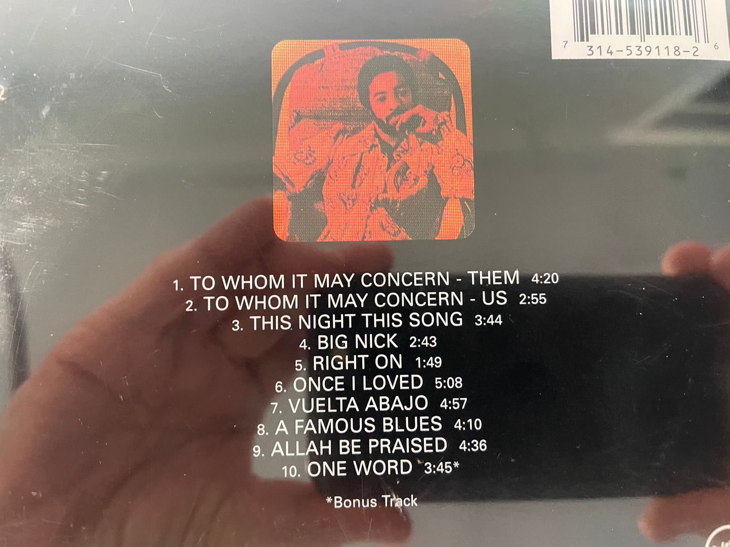 TONY WILLIAMS "TURN IT OVER"-$14.99 +SHIPPING $5.00