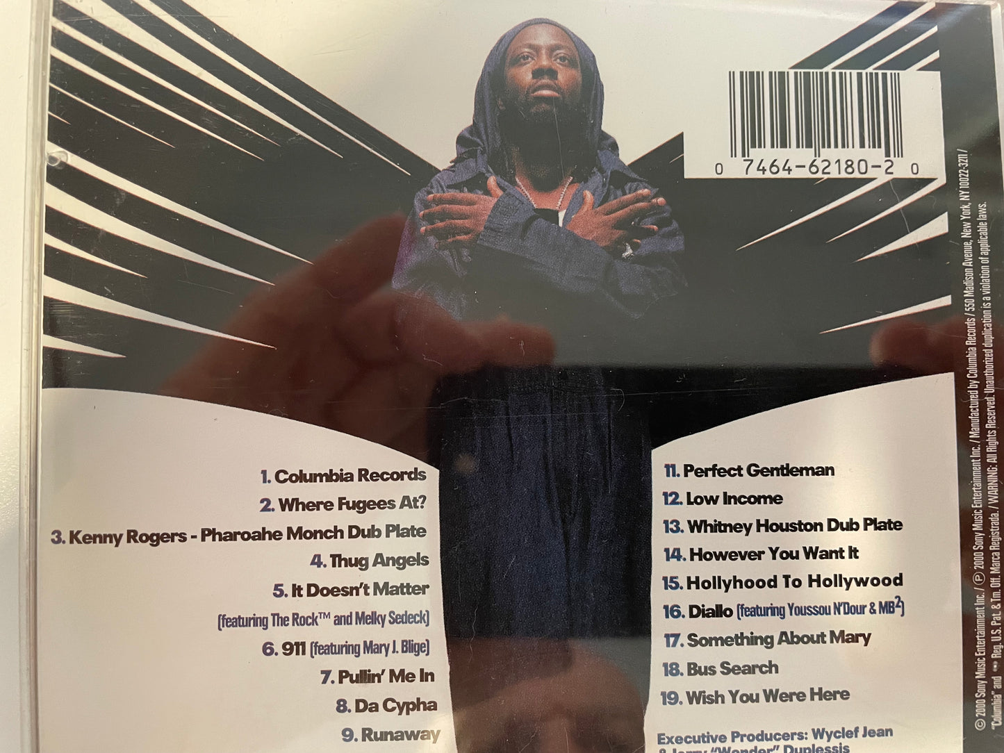 WYCLEF JEAN "THE ECLEFTIC"-$8.99 +SHIPPING $5.00