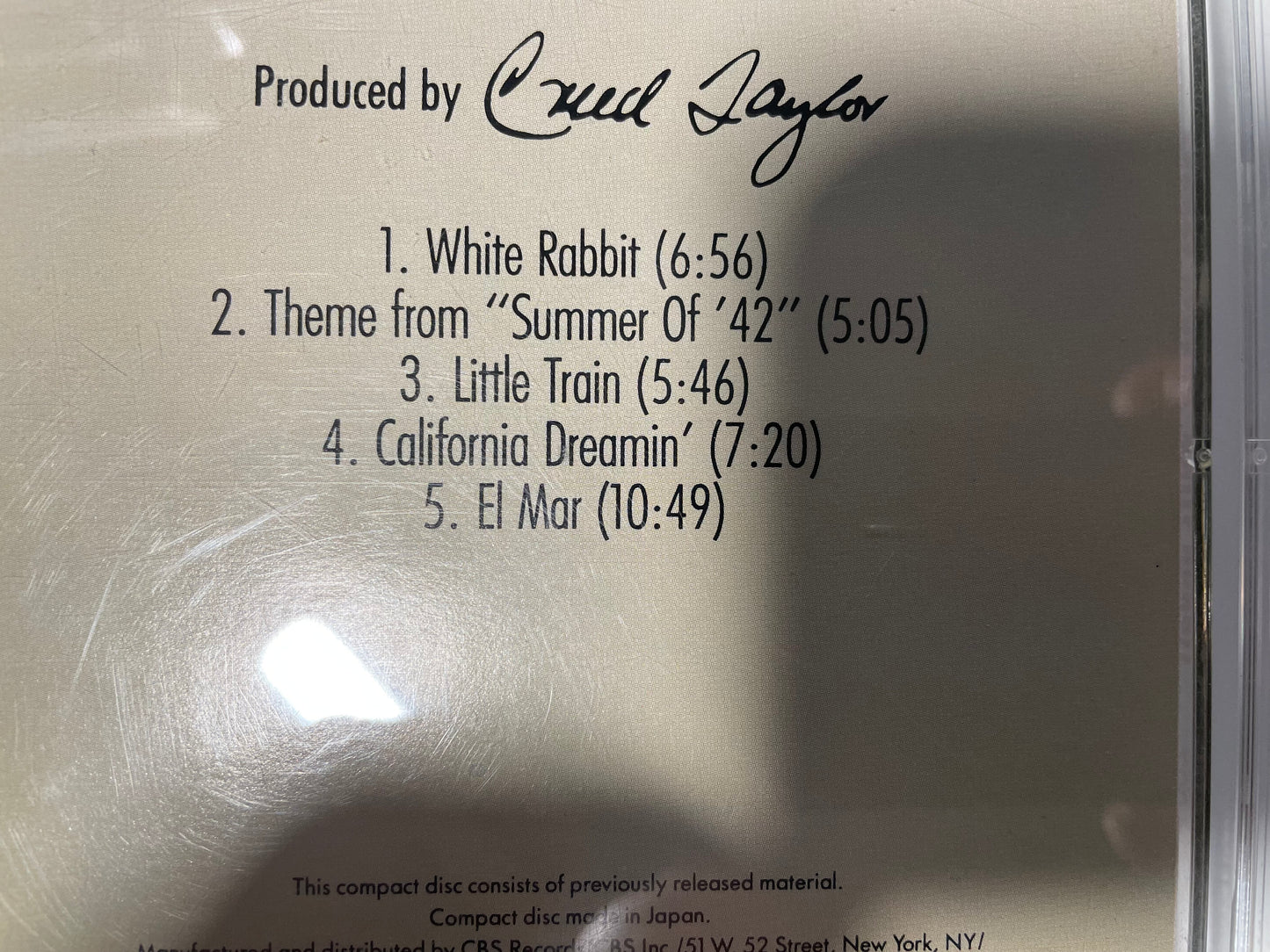 GEORGE BENSON "WHITE RABBIT-$14.99+SHIPPING $5.OO