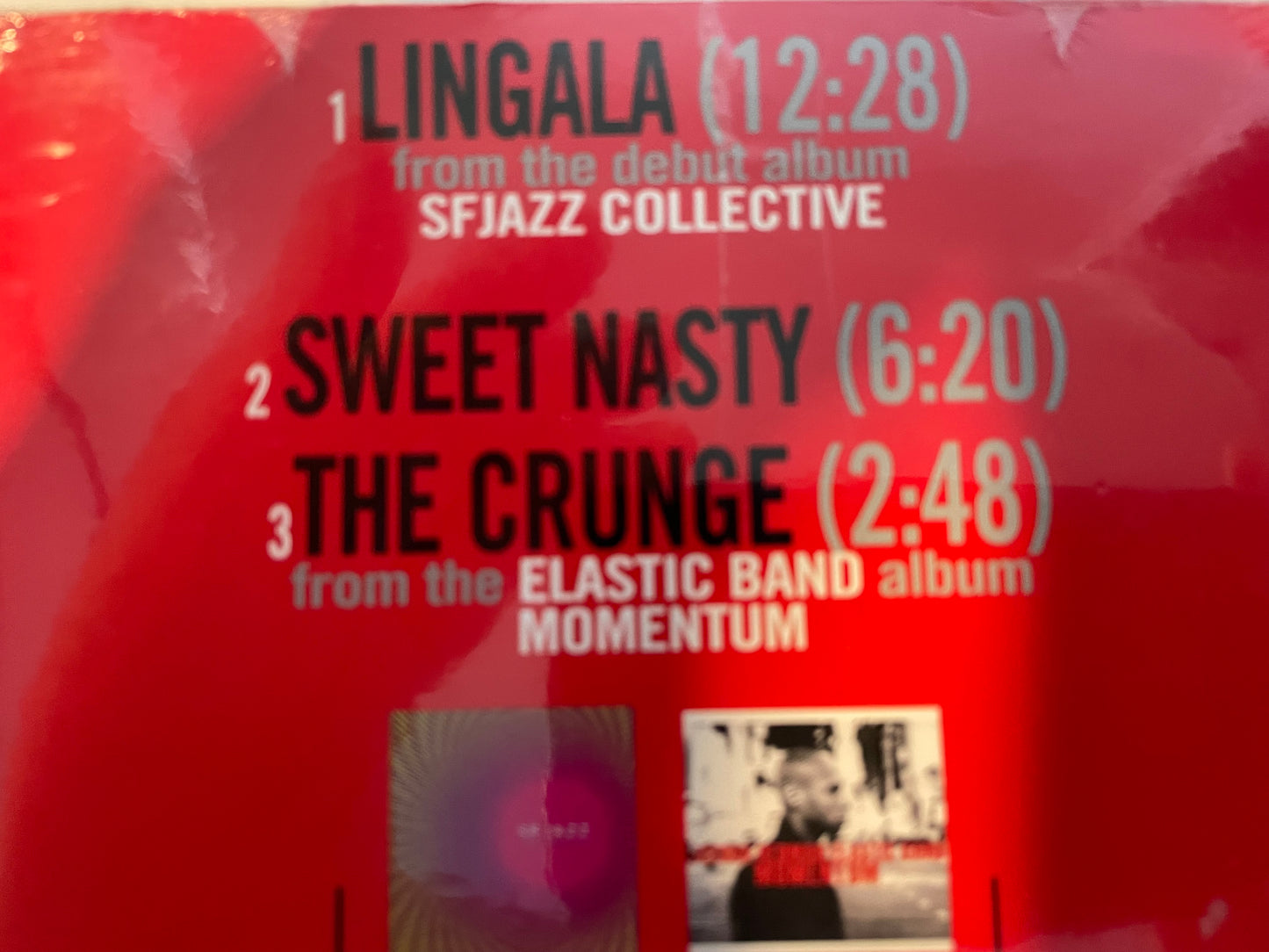 JOSHUA REDMAN "SFJAZZ COLLECTIVE/ELASTIC BAND"-$6.99 +SHIPPING $5.00