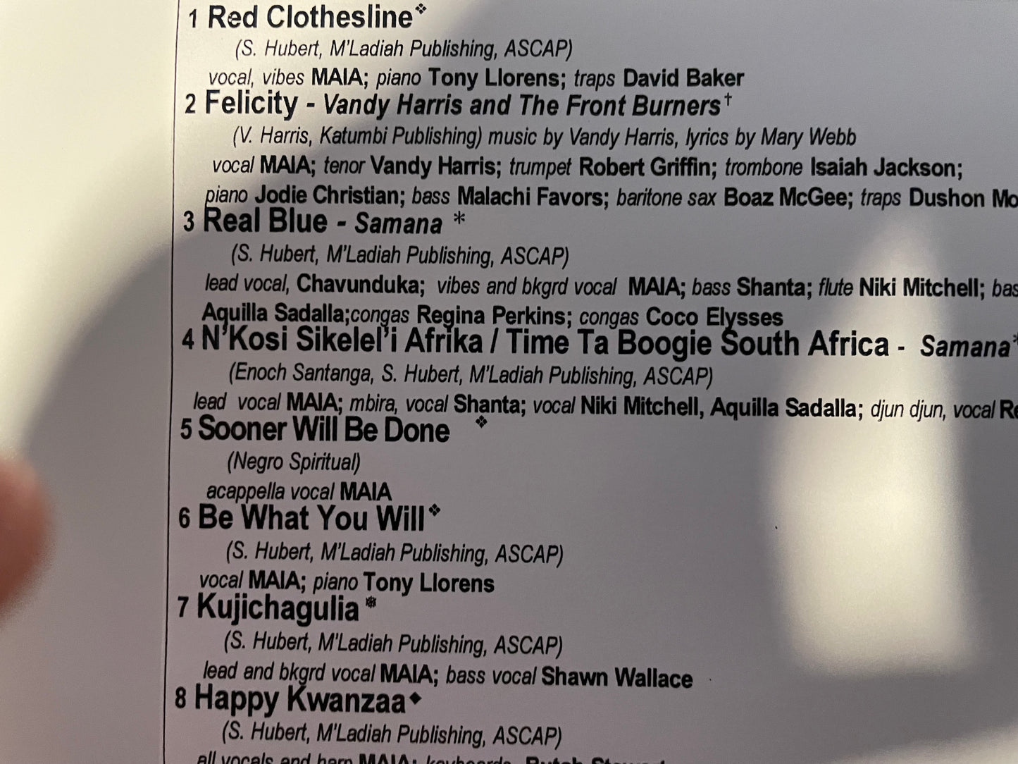 "INTRODUCING MAIA"-$8.99 +SHIPPING $5.00