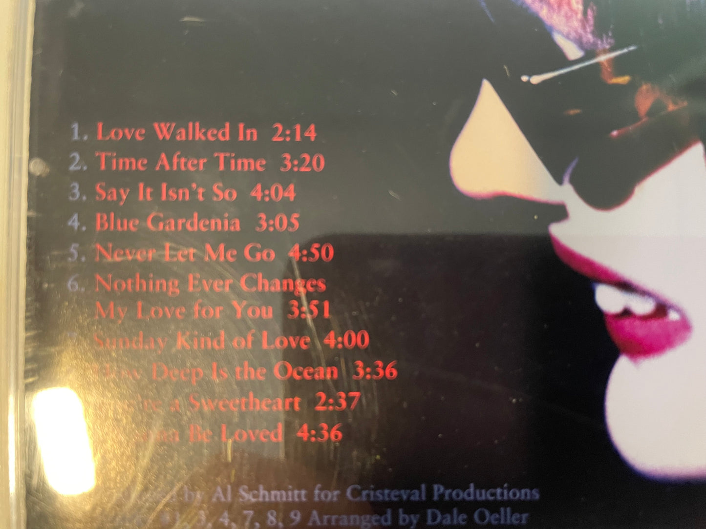 DIANE SCHUUR "LOVE WALKED IN.."-$2.99 +SHIPPING 45.00