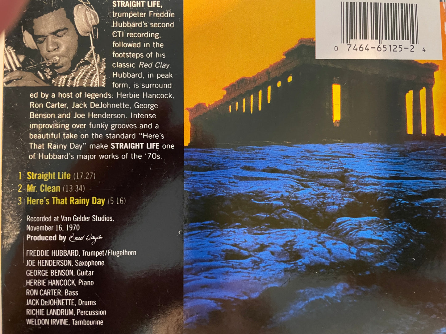 FREDDIE HUBBARD "STRAIGHT LIFE" $4.99 +SHIPPING $5.00