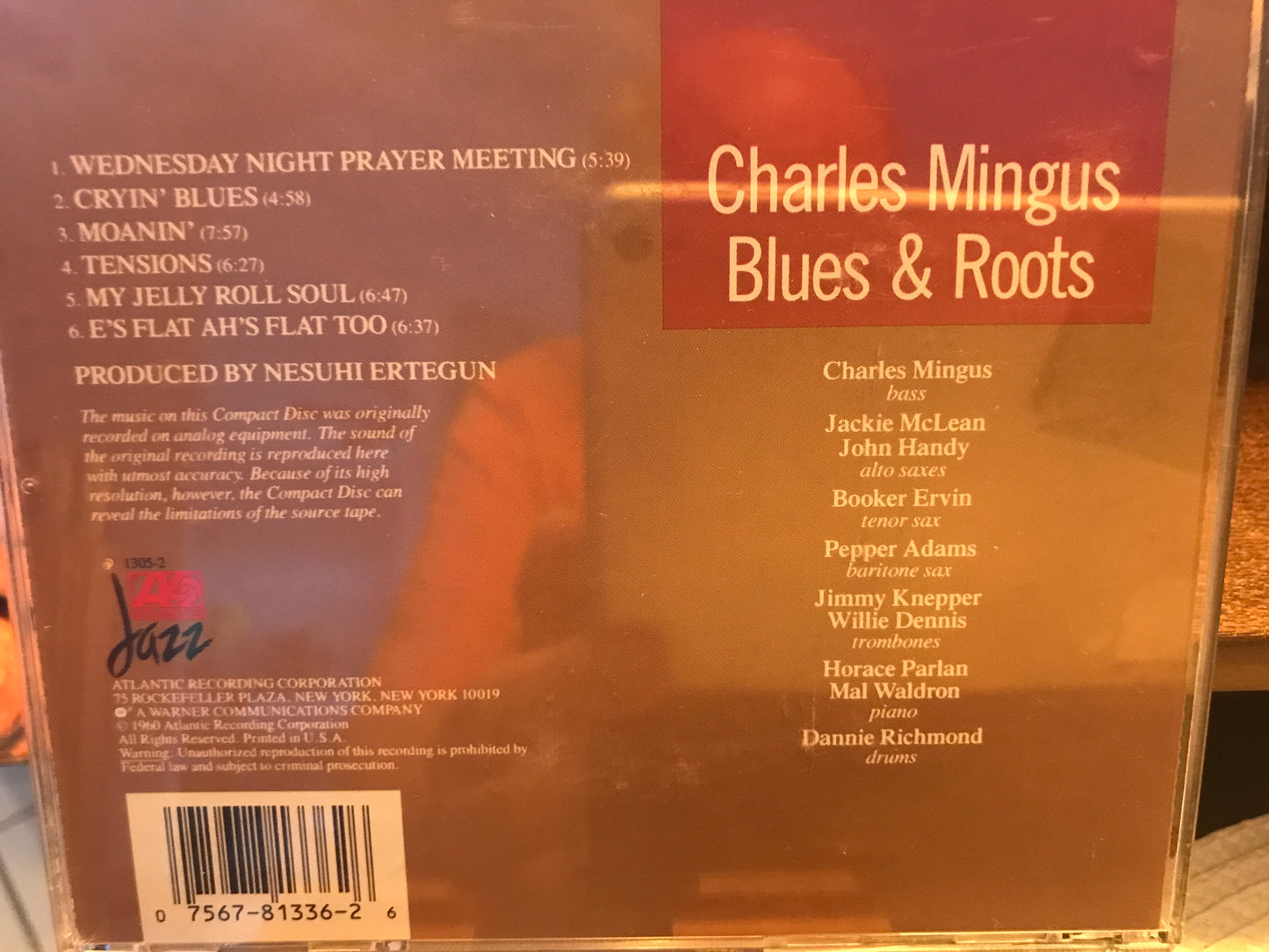Charles Mingus “Blues & Roots”-$8.99 + Shipping $5.00