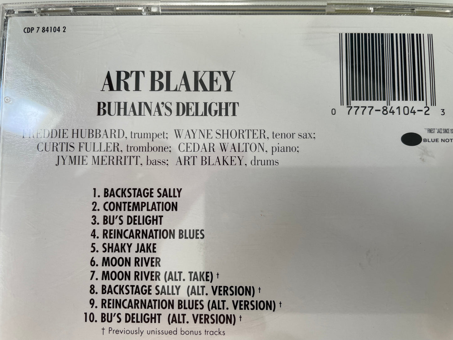 Arthur Blakey / "BUHAINA'S DELIGHT"