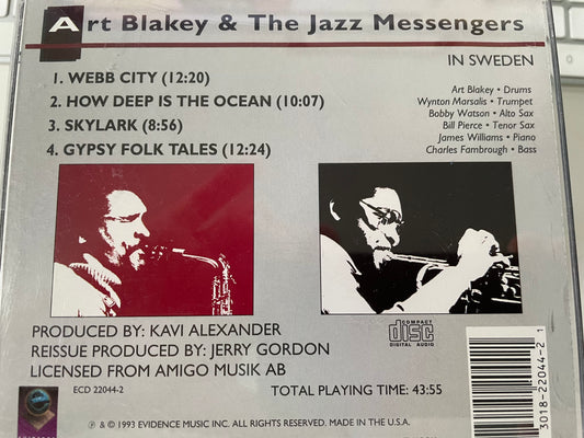 "ART BLAKEY IN SWEDEN"