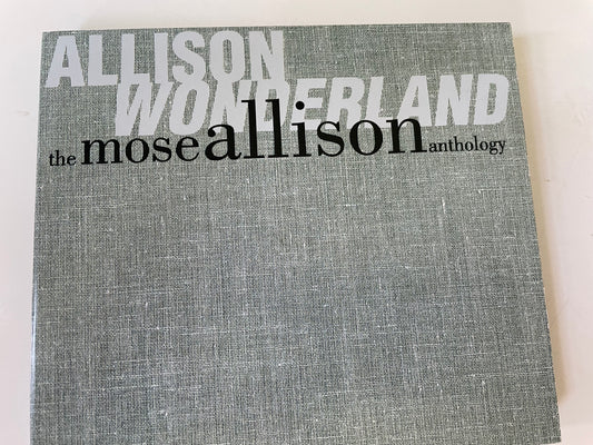 MOSE ALLISON-"ALLISON WONDERLAND"-$14.99 +SHIPPING $5.00