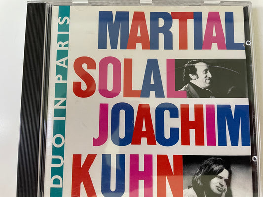 SOLAL/JOACHIM KUHN "DUO IN PARIS" $10.99 +SHIPPING $5.00