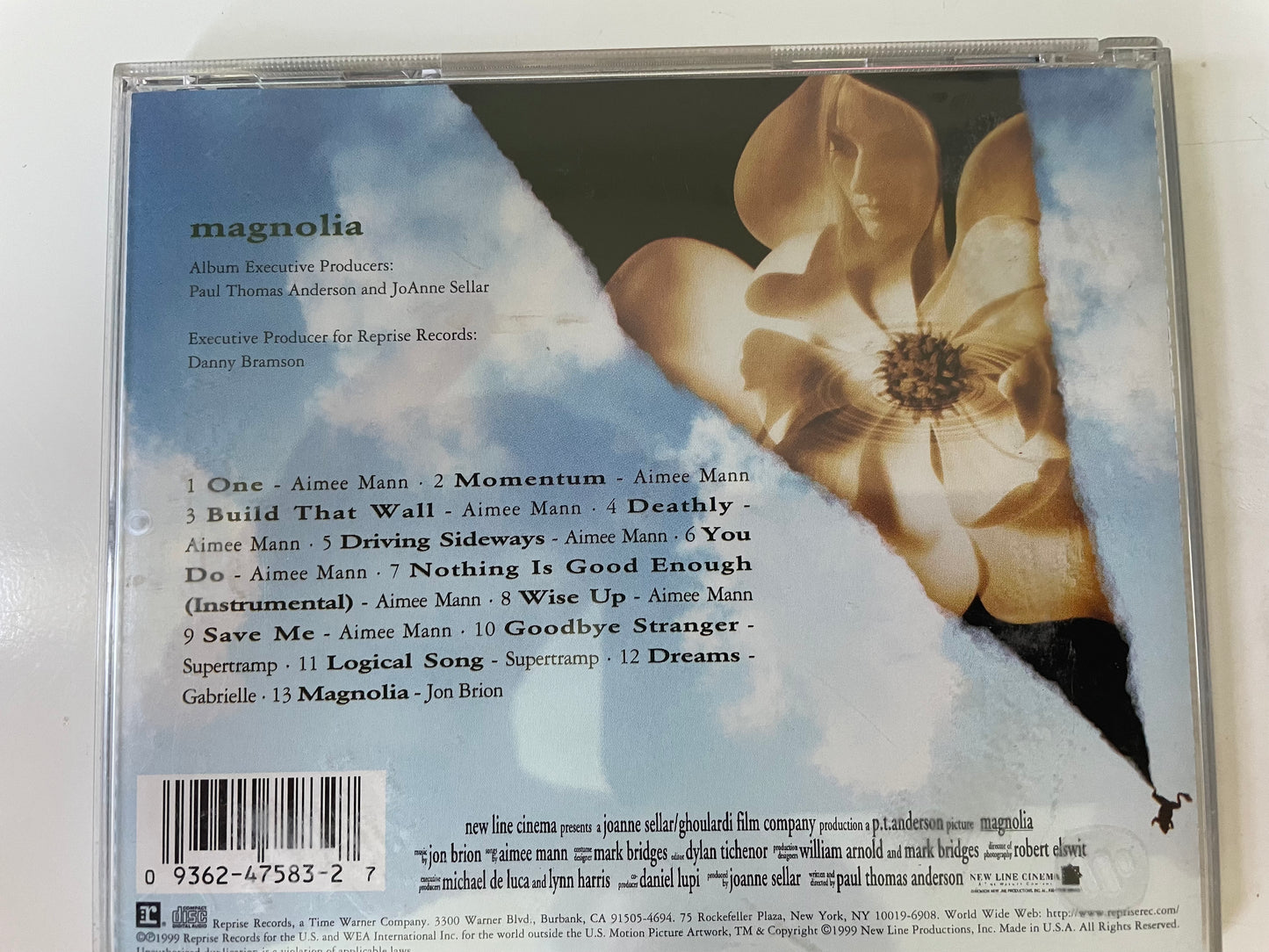 AIMEE MANN "MAGNOLIA"-$7.99 +SHIPPING $5.00