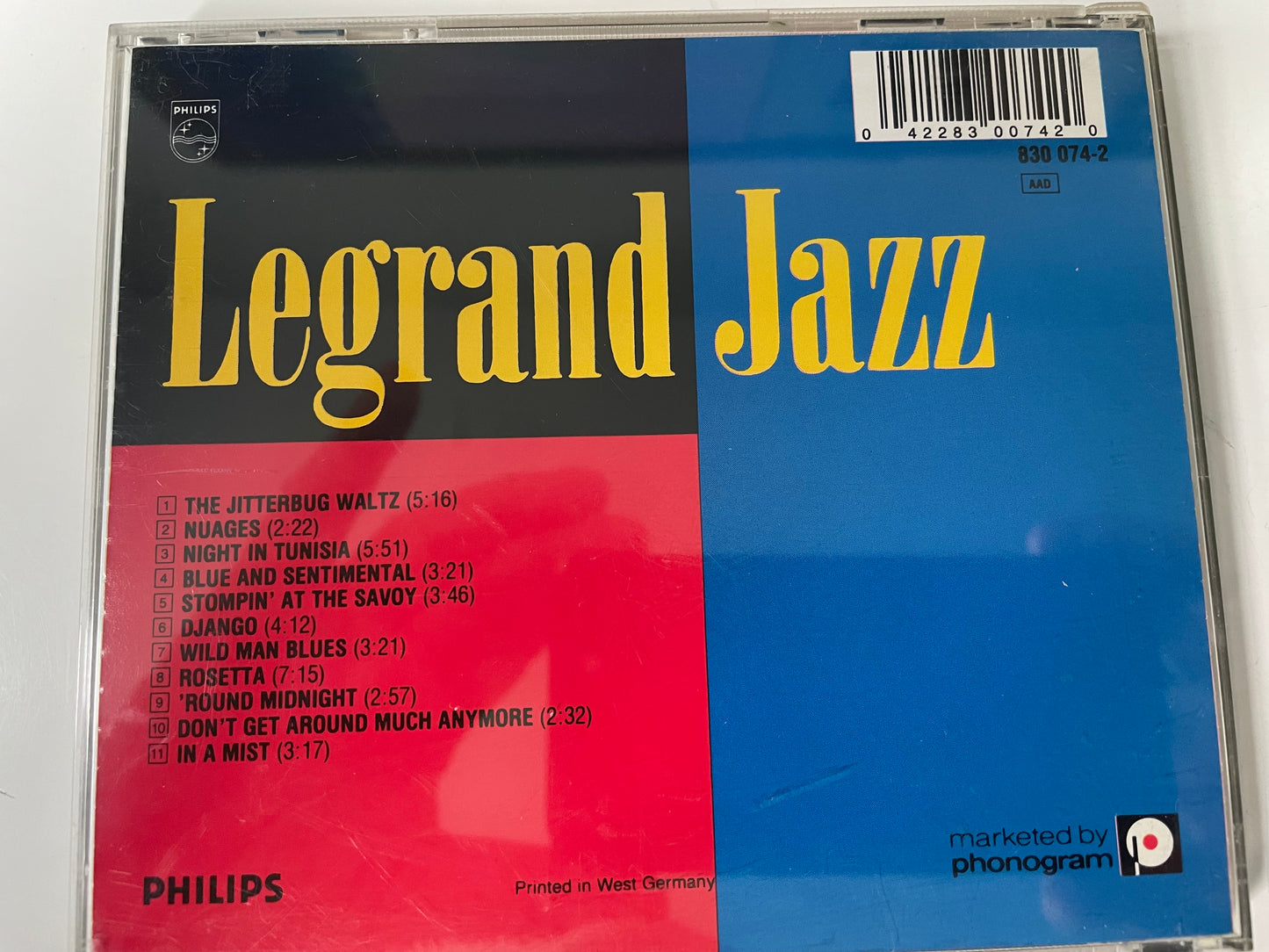 MICHEL LEGRAND "LEGRAND JAZZ"-$12.99 +SHIPPING $5.00