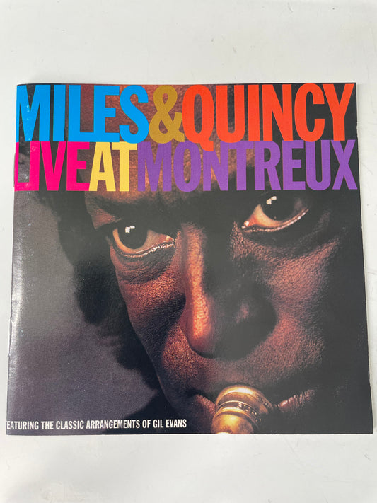 MILES & QUINCY  "LIVE AT MONTREUX"-$8.99 +$5.00 SHIPPING