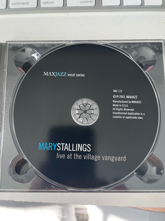 MARY STALLINGS "LIVE AT THE VILLAGE VANGUARD"-$7.99 + SHIPPING $5.00