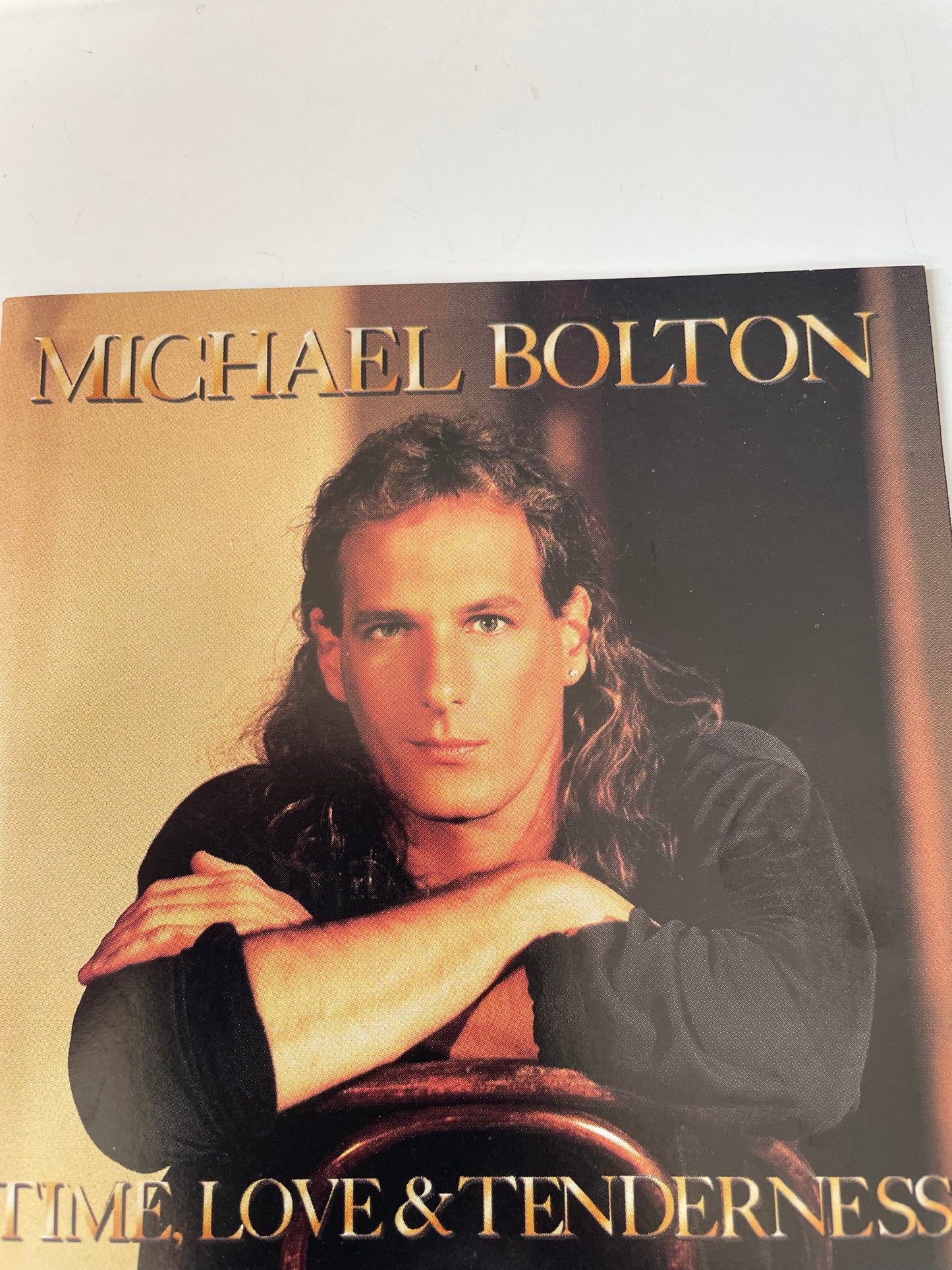 MICHAEL BOLTON "TIME, LOVE & TENDERNESS"-$7.99 + SHIPPING $5.00