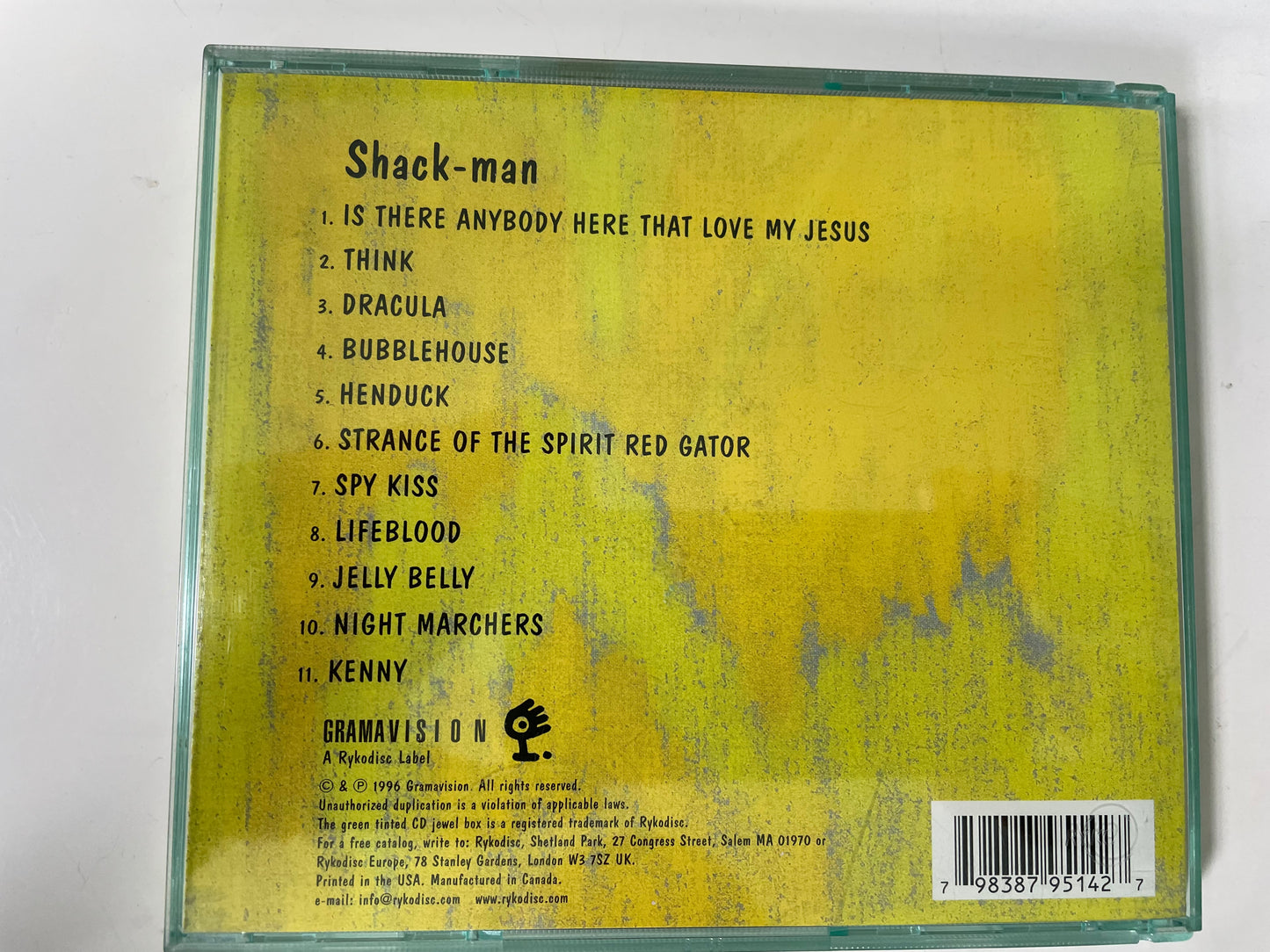 MEDESKI MARTIN AND WOOD-"SHACK-MAN-$8.99 +SHIPPING $ 5.00