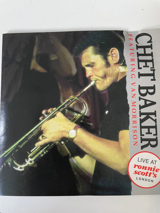 CHET BAKER "LIVE AT RONNIE SCOTT'S"-$18.99 +SHIPPING $5.00