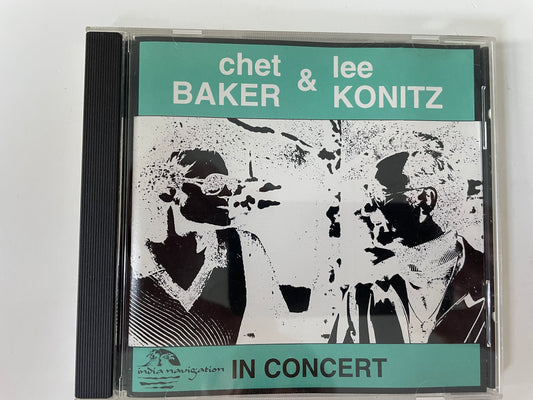 CHET BAKER & LEE KONITZ-"IN CONCERT"-$28.99 + SHIPPING $5.00