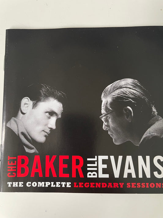 THE COMPLETE LEGENDARY SESSIONS BAKER/EVANS- $11.99 +SHIPPING $5.00