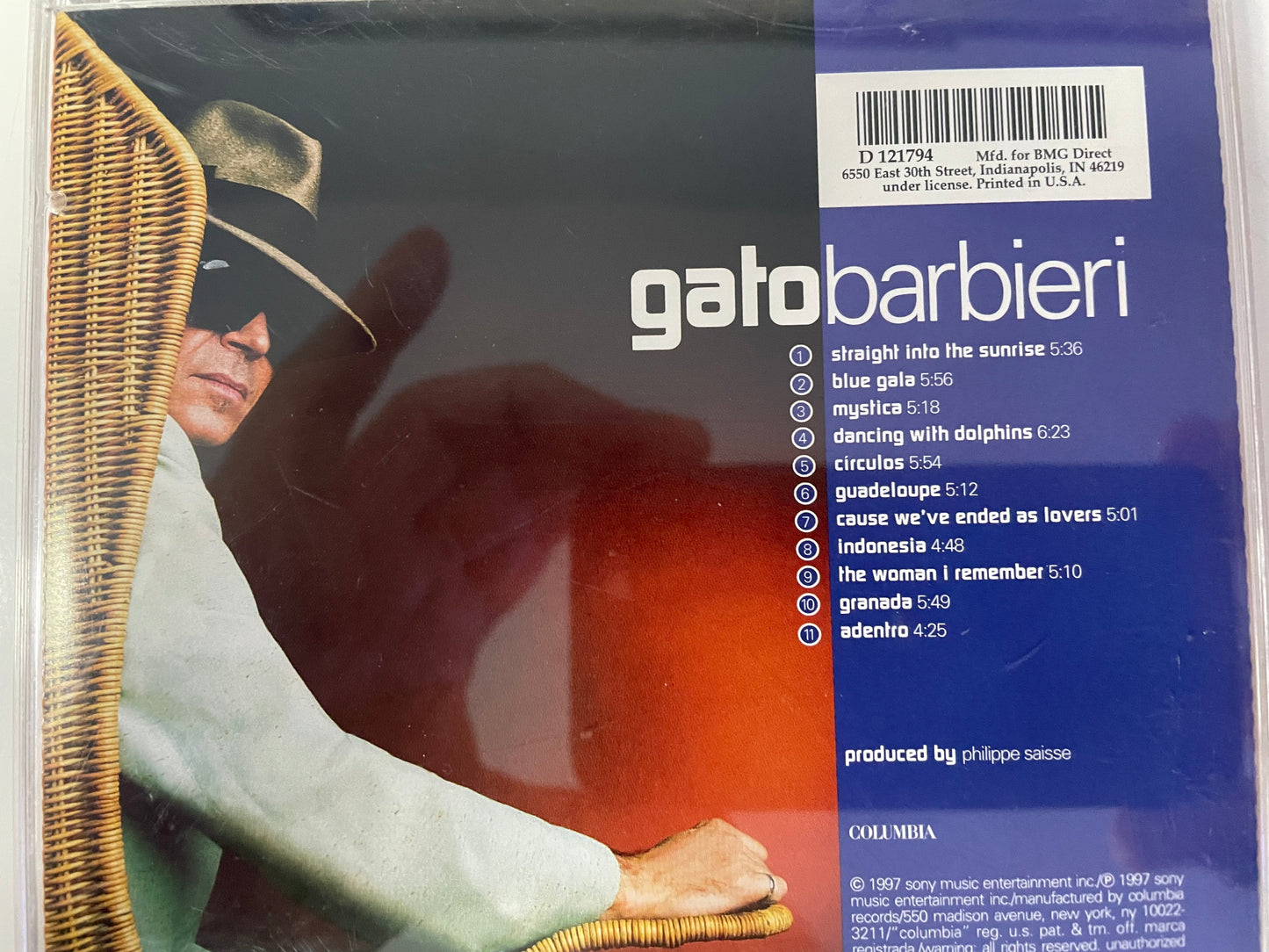 GATO BARBIERI "QUE PASA" $12.99 + $5.00 Shipping