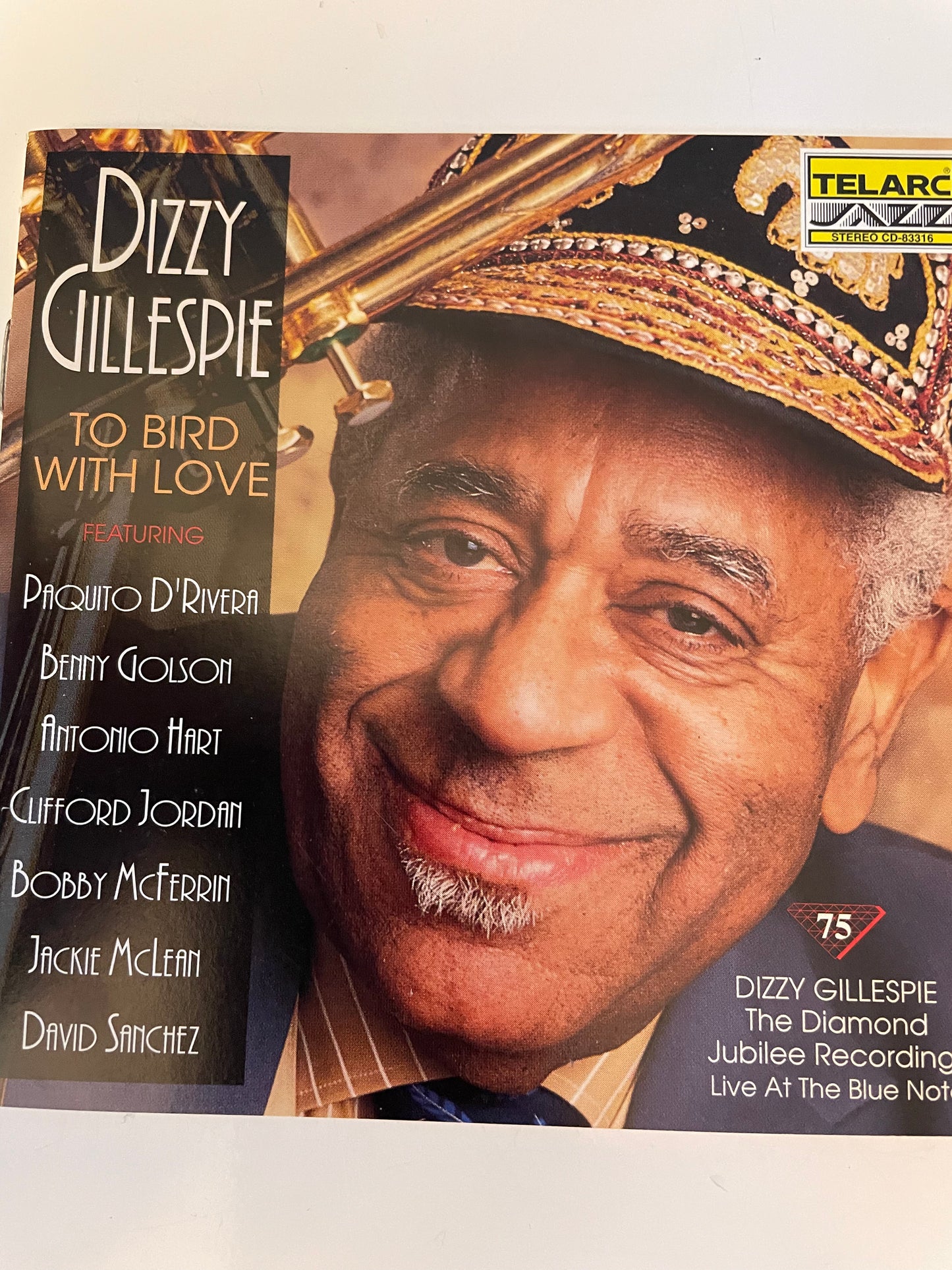 DIZZY GILLESPIE "TO BIRD WITH LOVE"-$7.99 +SHIPPING $5.00