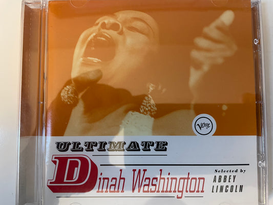 DINAH WASHINGTON "ULTIMATE"-$8.99 +SHIPPING $5.00