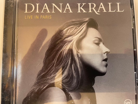 DIANA KRALL-""LIVE IN PARIS" $8.99 +SHIPPING $5.00