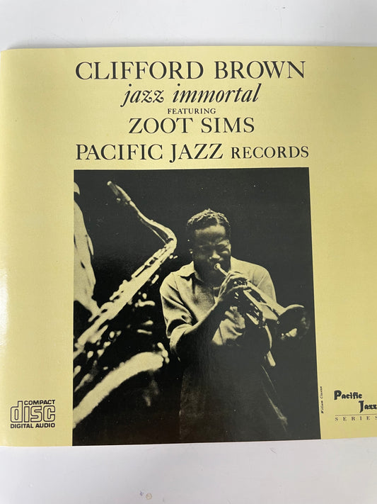 CLIFFORD BROWN "JAZZ IMMORTAL"-$7.99 + SHIPPING $5.00