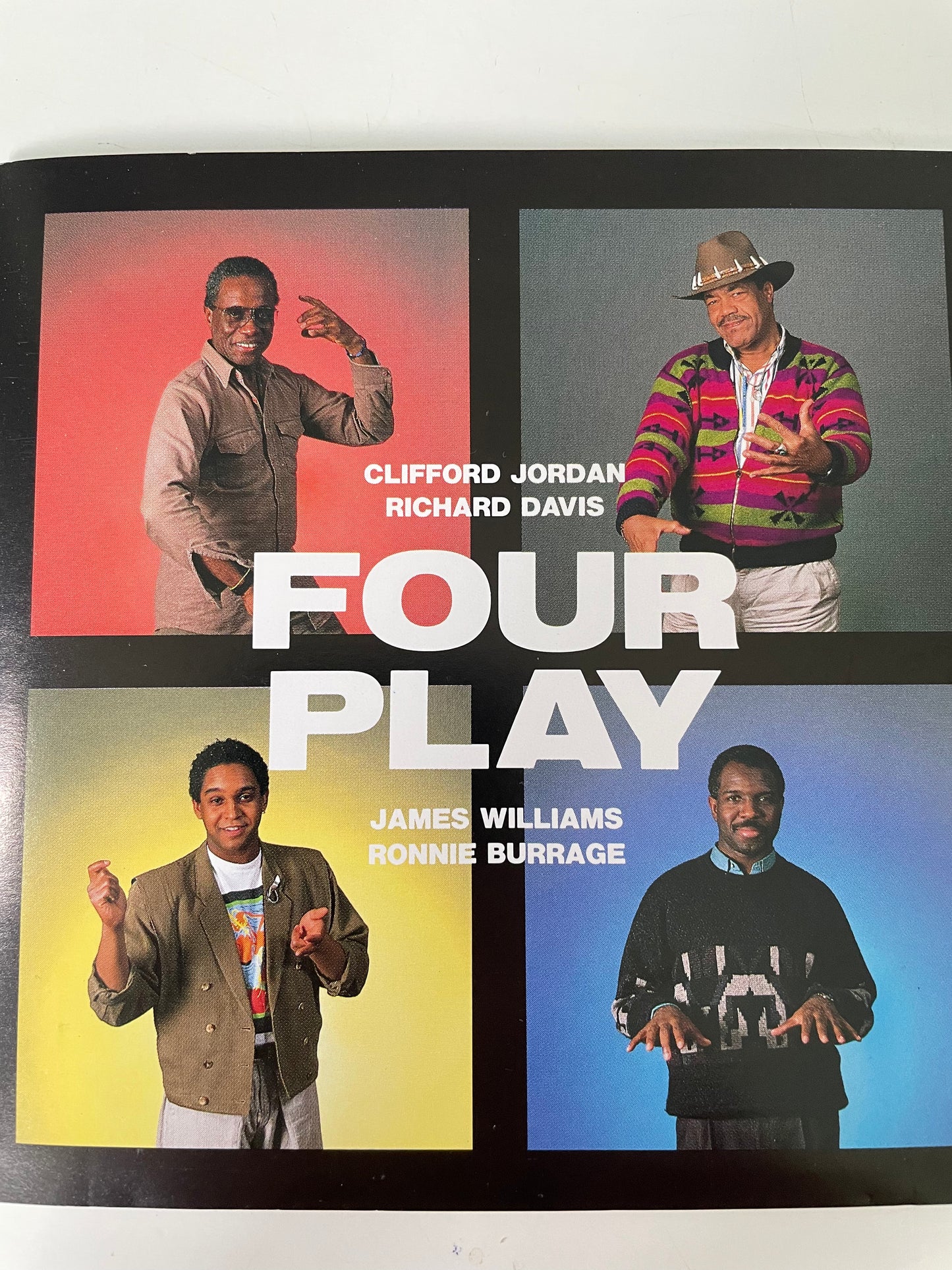 CLIFFORD JORDN "FOUR PLAY"- $24.99 + SHIPPING $5.00