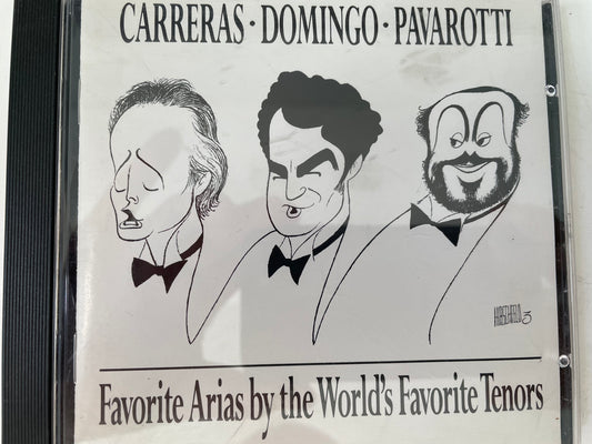 THE TENORS THREE "FAVORITE ARIAS BY THE WORLD'S FAVORITE TENORS"-$7.99 + SHIPPING $5.00