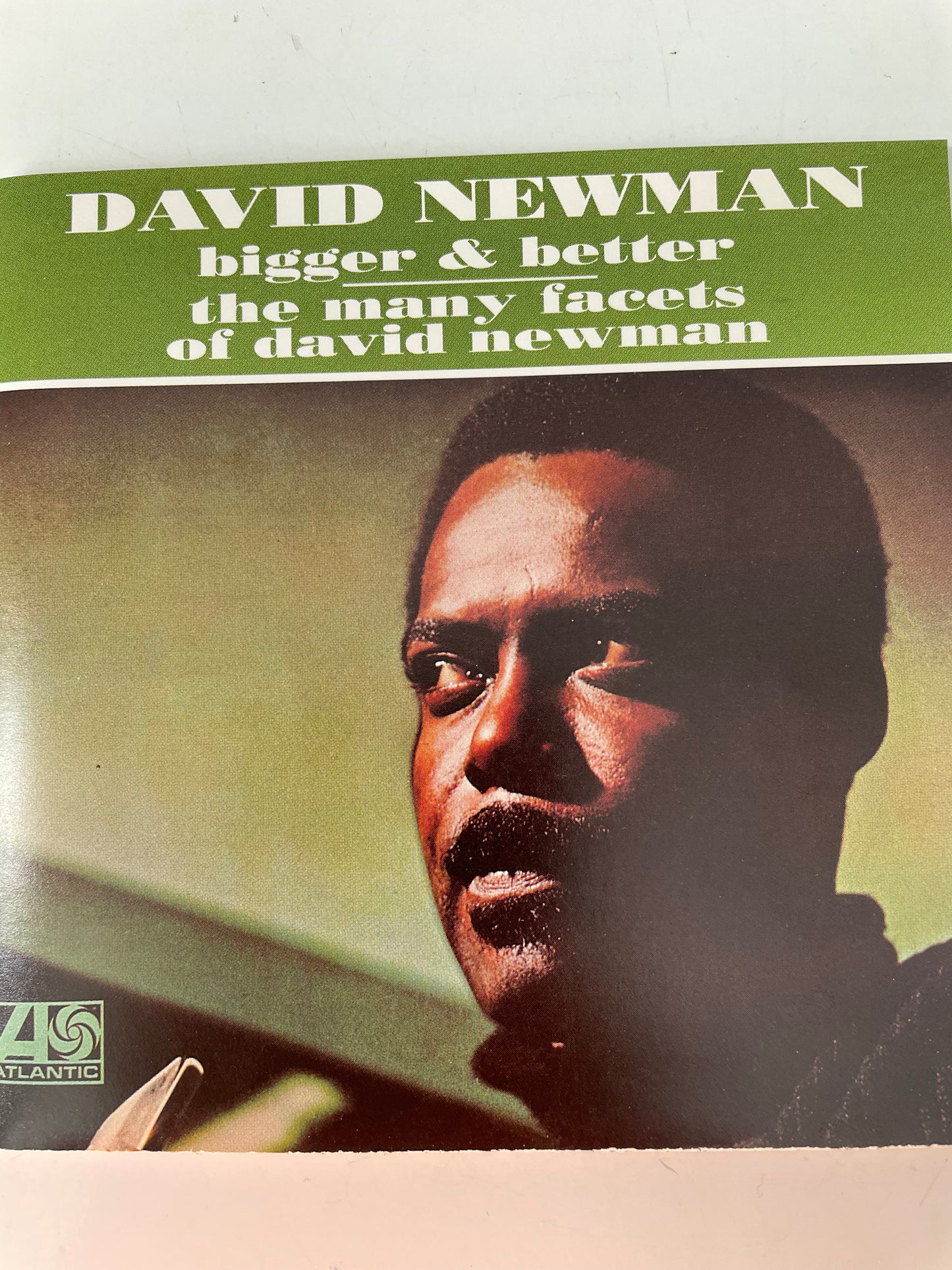 DAVID NEWMAN "BIGGER & BETTER"-$5.99 + SHIPPING $5.00