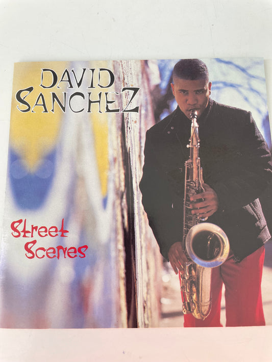 DAVID SANCHEZ "STREET SCENES"-$7.99 +SHIPPING $5.00