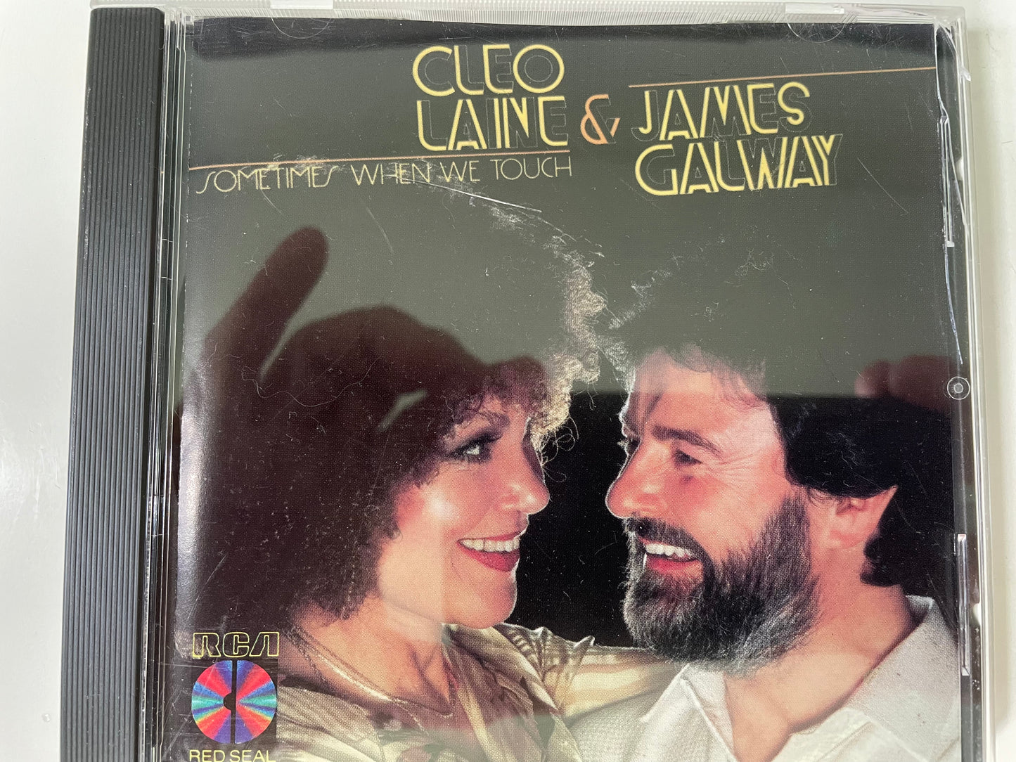 CLEO LAINE & JAMES CALWAY-"SOMETIMES WHEN WE TOUCH"-$7.99 + SHIPPING $5.00