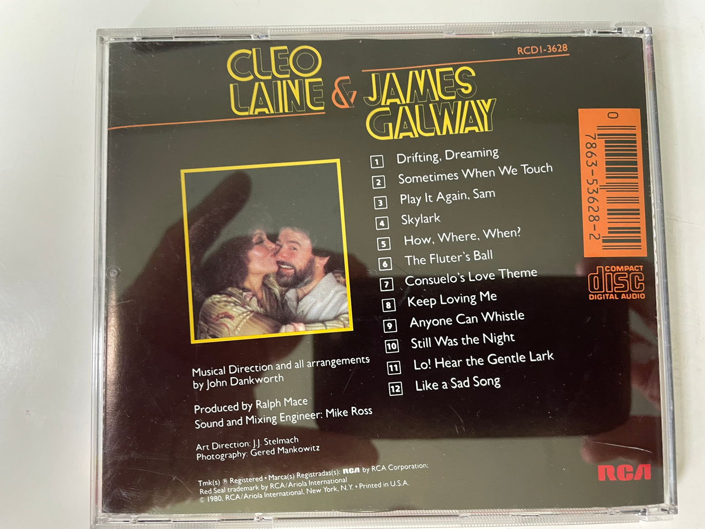 CLEO LAINE & JAMES CALWAY-"SOMETIMES WHEN WE TOUCH"-$7.99 + SHIPPING $5.00