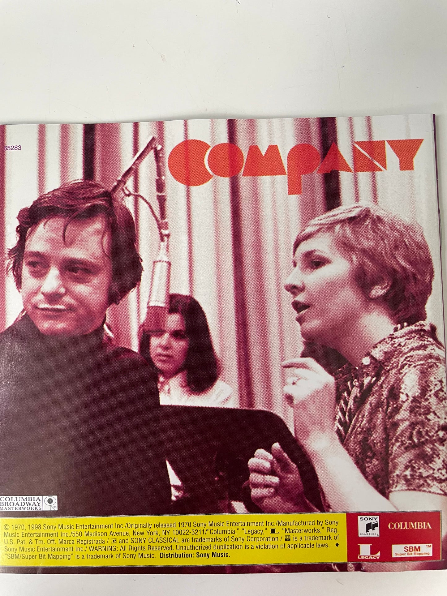 "COMPANY"-$7.99 + SHIPPING $5.00