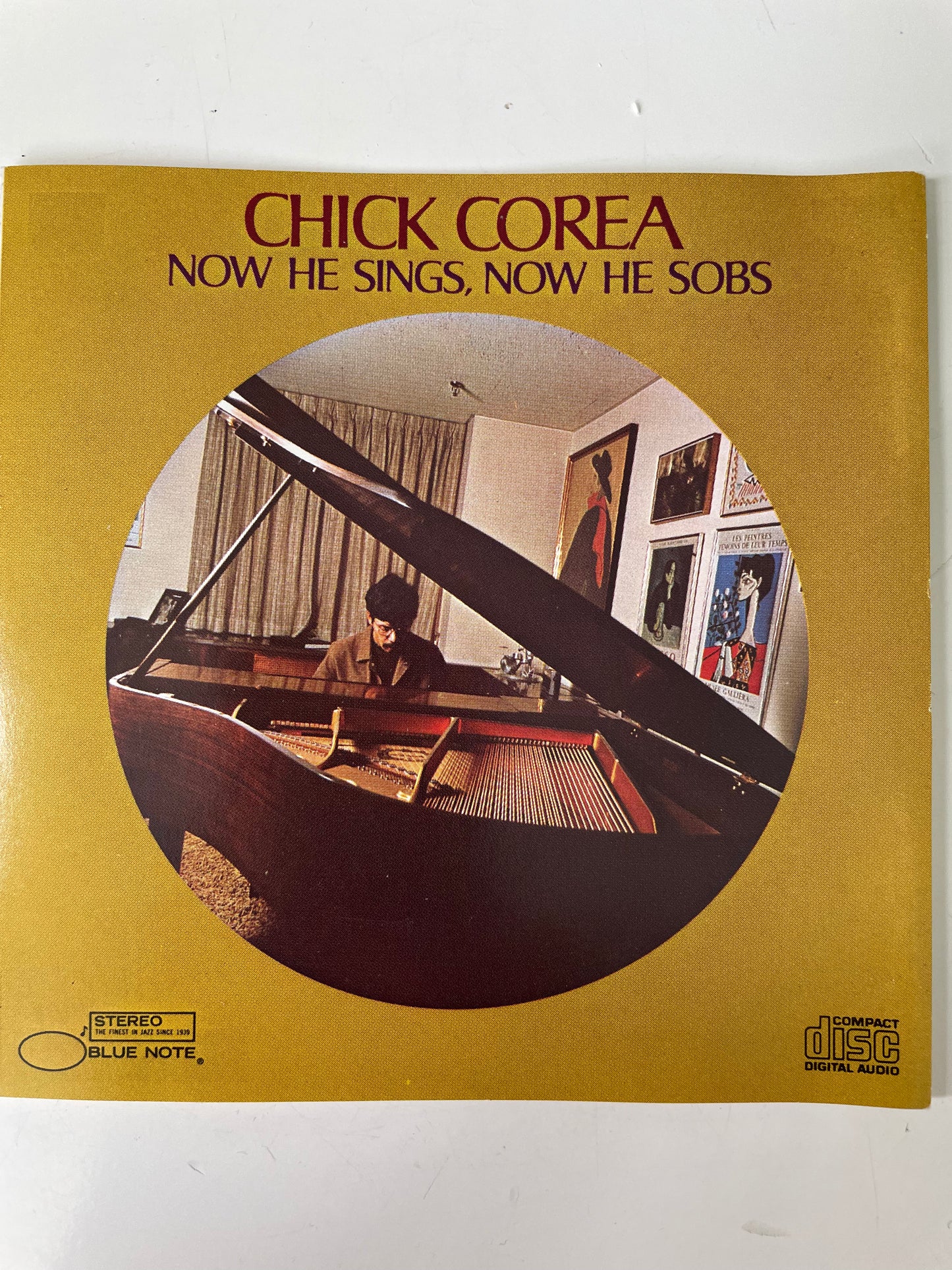 CHICK COREA "NOW HE SINGS, NOW HE SOBS"-$17.99 + SHIPPING $5.00