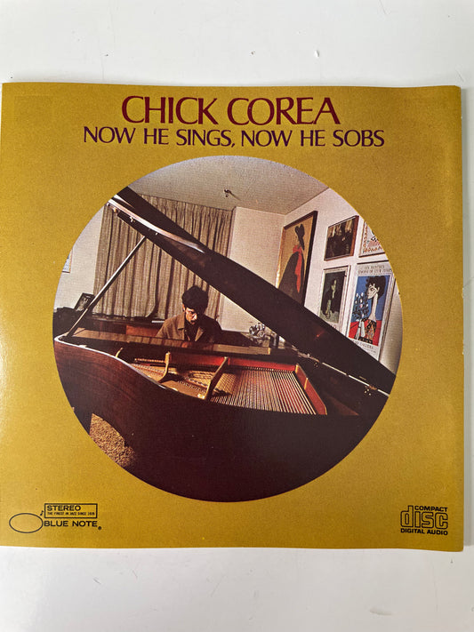 CHICK COREA "NOW HE SINGS, NOW HE SOBS"-$17.99 + SHIPPING $5.00