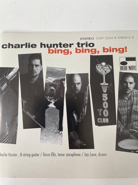 CHARLIE HUNTER TRIO-"BING, BING, BING"-$8.99 + SHIPPING $5.00