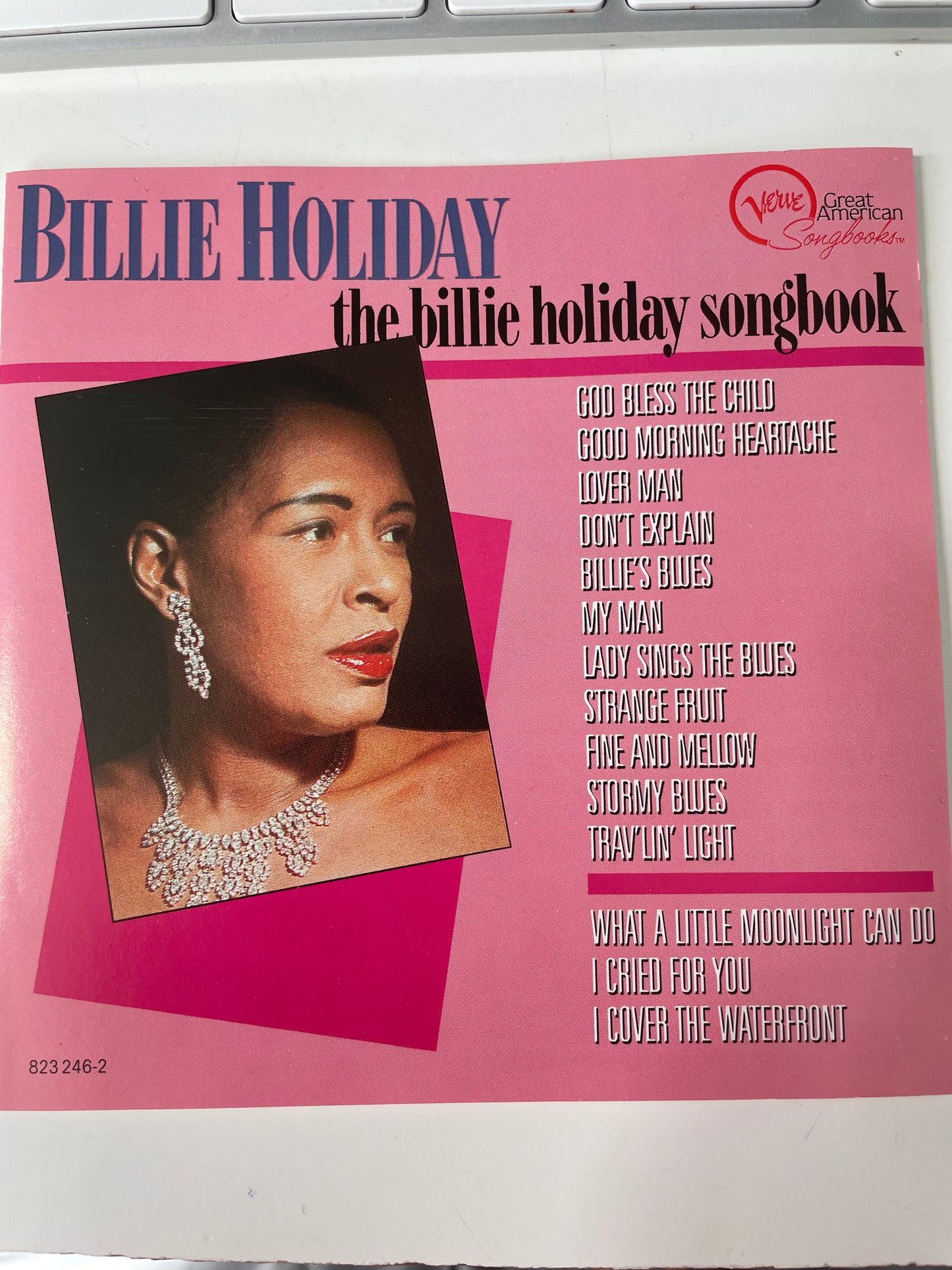 BILLIE HOLIDAY "THE BILLIE HOLIDAY SONGBOOK"-$11.99+ SHIPPING $5.00