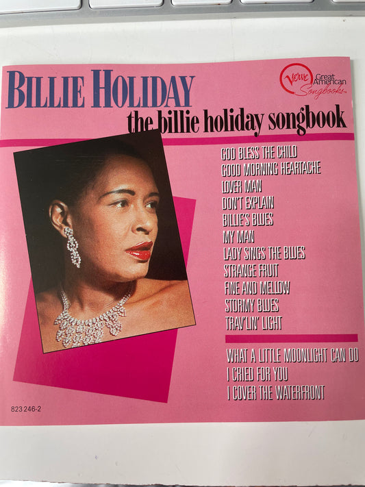 BILLIE HOLIDAY "THE BILLIE HOLIDAY SONGBOOK"-$11.99+ SHIPPING $5.00