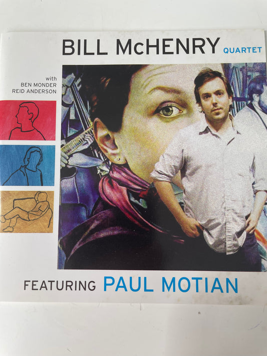 BILL McHENRY "FEATURING PAUL MOTIAN"-$7.99 + SHIPPING $5.00